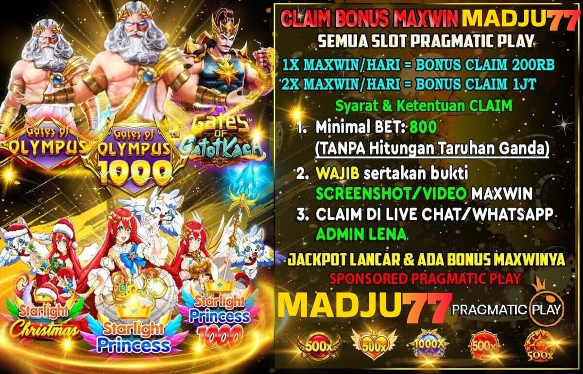 CLAIM MAXWIN ALL PRAGMATIC PLAY